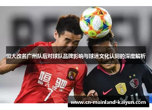 恒大改名广州队后对球队品牌影响与球迷文化认同的深度解析