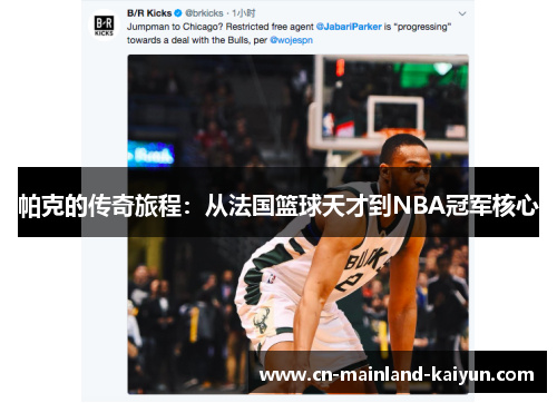 帕克的传奇旅程:从法国篮球天才到NBA冠军核心 帕克的传奇旅程:从法国篮球天才到NBA冠军核心