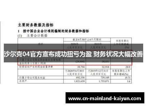 沙尔克04官方宣布成功扭亏为盈 财务状况大幅改善 沙尔克04官方宣布成功扭亏为盈 财务状况大幅改善