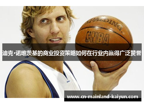 迪克·诺维茨基的商业投资策略如何在行业内赢得广泛赞誉